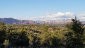 View From OHV Trail near Sedona - Vortex ATV Rental Red Rock view from Cottonwood Arizona