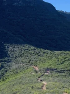 4x4 Trail Going up Mingus Mountain - Vortex ATV Rental Minus Mountain Off-Road Trail View