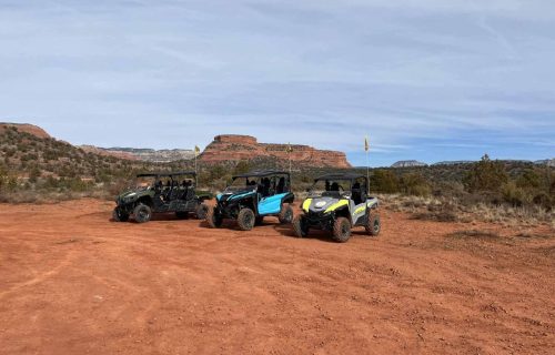 2-seater, 4-seater, 6-seater atv rental in Sedona Red Rocks