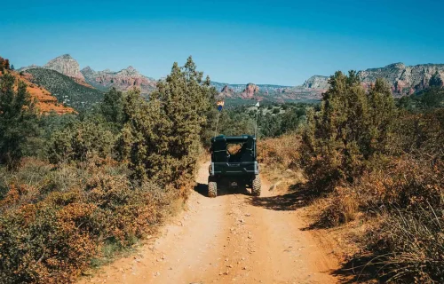 Vortex ATV Rental in the red rocks of Sedona Arizona