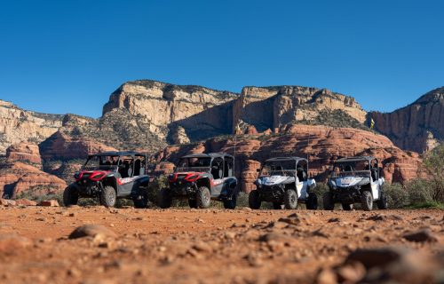 Off Roading through the red rocks of Northern Arizona
