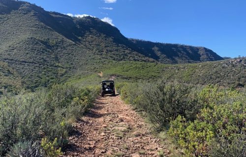 Sedona ATV Rental off-roading rough terrain on Mingus Mountain