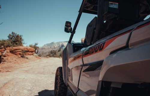 sedona atv rental off-roading through the desert of Arizona